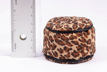 Load image into Gallery viewer, Animal Print Ottoman
