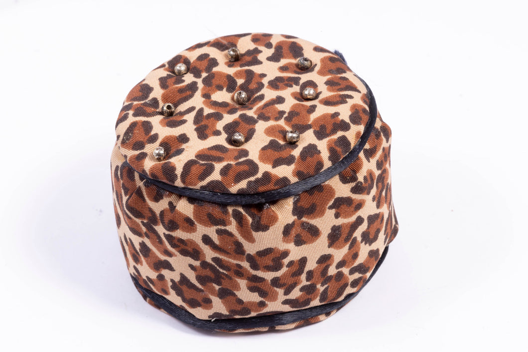 Animal Print Ottoman