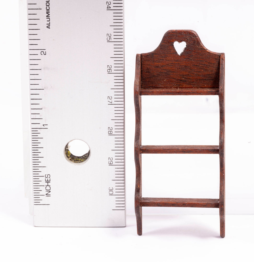 W. Kemp Small Shelf with Heart Cut Out