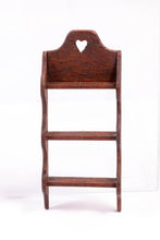 Load image into Gallery viewer, W. Kemp Small Shelf with Heart Cut Out
