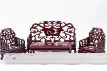 Load image into Gallery viewer, Asian Living Room Set with Mother of Pearl, 4 Pc Set
