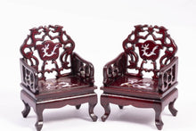 Load image into Gallery viewer, Asian Living Room Set with Mother of Pearl, 4 Pc Set
