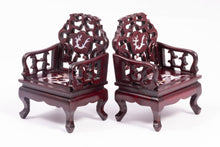 Load image into Gallery viewer, Asian Living Room Set with Mother of Pearl, 4 Pc Set
