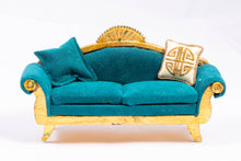 Load image into Gallery viewer, Art Deco Sofa with Cushions
