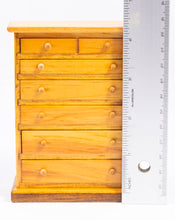 Load image into Gallery viewer, 7 Drawer Tall Wooden Chest, Signed
