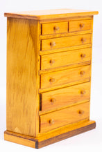 Load image into Gallery viewer, 7 Drawer Tall Wooden Chest, Signed
