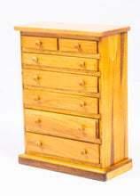 Load image into Gallery viewer, 7 Drawer Tall Wooden Chest, Signed
