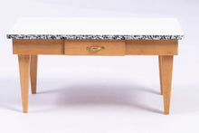 Load image into Gallery viewer, Kitchen Table with White Metal Top
