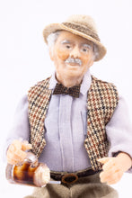Load image into Gallery viewer, Hand Sculpted Older Gentleman Doll - From The Smith Estate
