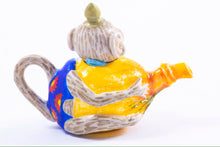 Load image into Gallery viewer, Sadie Campbell Porcelain Monkey Teapot
