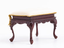 Load image into Gallery viewer, Vintage Ottoman / Bench with Silk Cushion by Fantastic
