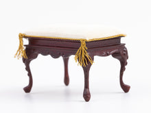 Load image into Gallery viewer, Vintage Ottoman / Bench with Silk Cushion by Fantastic
