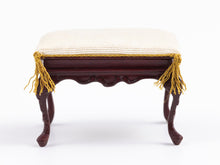 Load image into Gallery viewer, Vintage Ottoman / Bench with Silk Cushion by Fantastic
