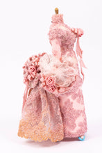 Load image into Gallery viewer, Pink Lace Dress with Parasol on Mannequin

