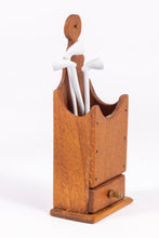 Load image into Gallery viewer, Handmade Wooden Pipe Box by Jim Ison (Dutch Colonial Parlor)
