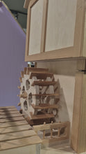 Load and play video in Gallery viewer, Handmade Water Wheel House Unfinished – Made in England
