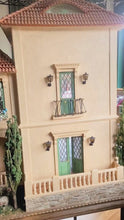 Load and play video in Gallery viewer, Spanish / Mediterranean Dollhouse By Ursula Sauerberg
