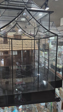 Load and play video in Gallery viewer, Lady Jane Glass Conservatory Handmade 1999
