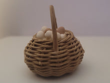 Load image into Gallery viewer, Brown &amp; White Eggs in Woven Basket
