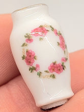 Load image into Gallery viewer, Dollhouse Miniature ~ Reutter Porcelain Candle Holder with 2 Vases Set
