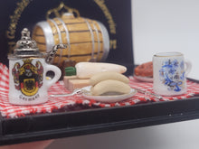 Load image into Gallery viewer, Dollhouse Miniature ~ 1:12 Scale, Beer Barrel Picnic

