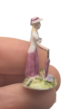 Load image into Gallery viewer, Anne Daulton – Porcelain Figurine Woman w/ Umbrella on Stroll
