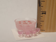 Load image into Gallery viewer, Valentine&#39;s Day Punch Bowl with 8 Glasses
