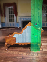 Load image into Gallery viewer, Light Blue and Oak Colored Telephone Chair
