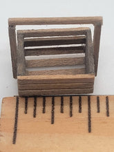 Load image into Gallery viewer, Dollhouse Miniature ~ 1:24 Scale, Wooden Clam Basket
