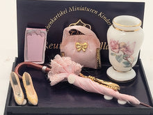 Load image into Gallery viewer, Dollhouse Miniature ~ Reutter Porcelain 7pc Ladies Room Set
