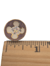 Load image into Gallery viewer, Ron Benson – Purple Porcelain Round Bowl w/ Handpainted Florals

