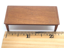 Load image into Gallery viewer, Dollhouse Miniature ~ 1:24 Scale, Wooden Coffee Table - Signed BED
