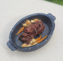 Load image into Gallery viewer, Duck roast in pan with carrots and potatoes
