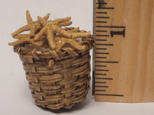 Load image into Gallery viewer, Real Starfish and Shells in Woven Basket
