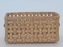 Load image into Gallery viewer, Al Chandronnait – Large Linen Basket with Side Handles
