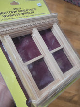 Load image into Gallery viewer, Dollhouse Miniature ~ Yorktown Side-By-Side Working Window by Houseworks, #5037
