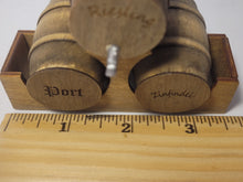 Load image into Gallery viewer, Medium - Riesling, Port, and Zinfandel Barrels on Wooden Holder
