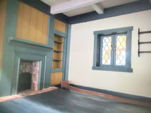 Load image into Gallery viewer, One Room Colonial Tavern with Built In Fireplace &amp; Cabinet
