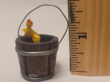 Load image into Gallery viewer, Ducklings in Wooden Bucket
