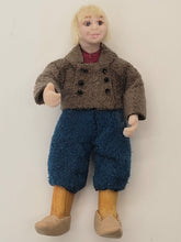 Load image into Gallery viewer, Handmade Young Man Doll in Dutch Clothing and Shoes
