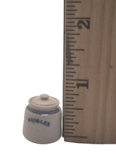 Load image into Gallery viewer, James Clark – Handmade 'Noodles' Jar with Removable Lid
