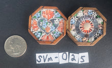 Load image into Gallery viewer, 1½&quot; Sailor&#39;s Valentine &quot;Think of Me&quot; with Assorted Shells and Flowers – by Pam Friend
