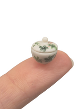Load image into Gallery viewer, Lynn McVay – Porcelain Handmade and Handpainted Sugar Dish with Lid
