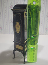 Load image into Gallery viewer, Black Detail-Painted Hutch with Shelves by Bespaq
