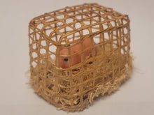 Load image into Gallery viewer, Pig in Bamboo Crate

