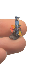 Load image into Gallery viewer, Goebel Olszewski – Porcelain Handpainted Blue Jay Sitting on Branch Figurine
