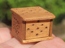 Load image into Gallery viewer, Pierced Wooden Candle Box by CKC
