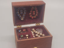 Load image into Gallery viewer, Brown Wooden Jewelry Box
