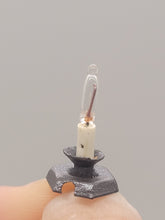 Load image into Gallery viewer, Dollhouse Miniature ~ Lighting Bug Brand, Little Candle on Stand
