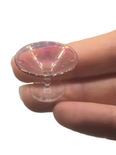 Load image into Gallery viewer, Glass Craft – Pink Handblown Glass Bowl with Textured Edge
